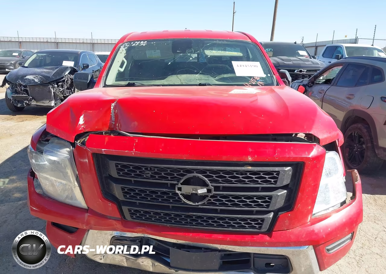 2022 Nissan Titan Sv 4X2 VIN:1N6AA1EE8NN103878 - 11