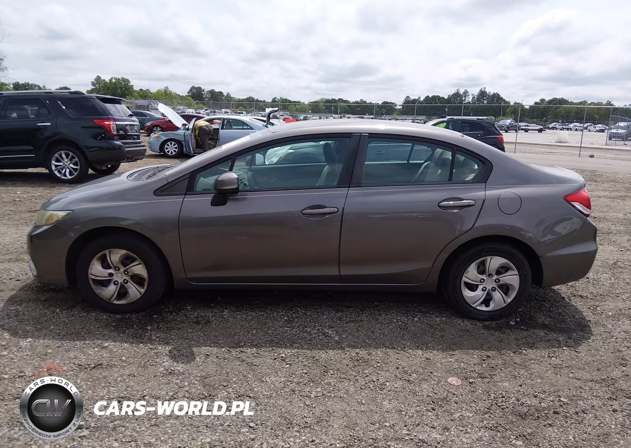 2013 Honda Civic Lx VIN:19XFB2F55DE037982 - 14