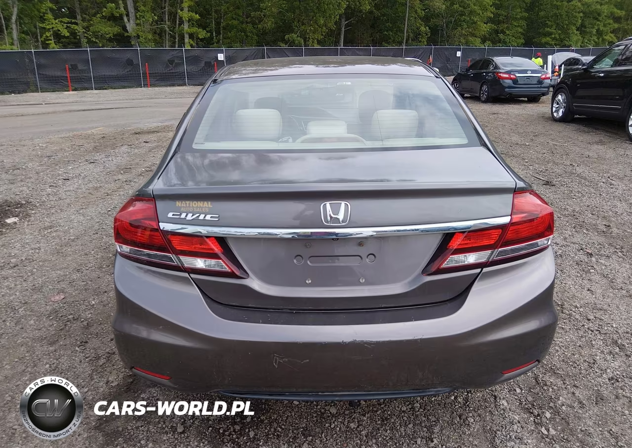 2013 Honda Civic Lx VIN:19XFB2F55DE037982 - 16