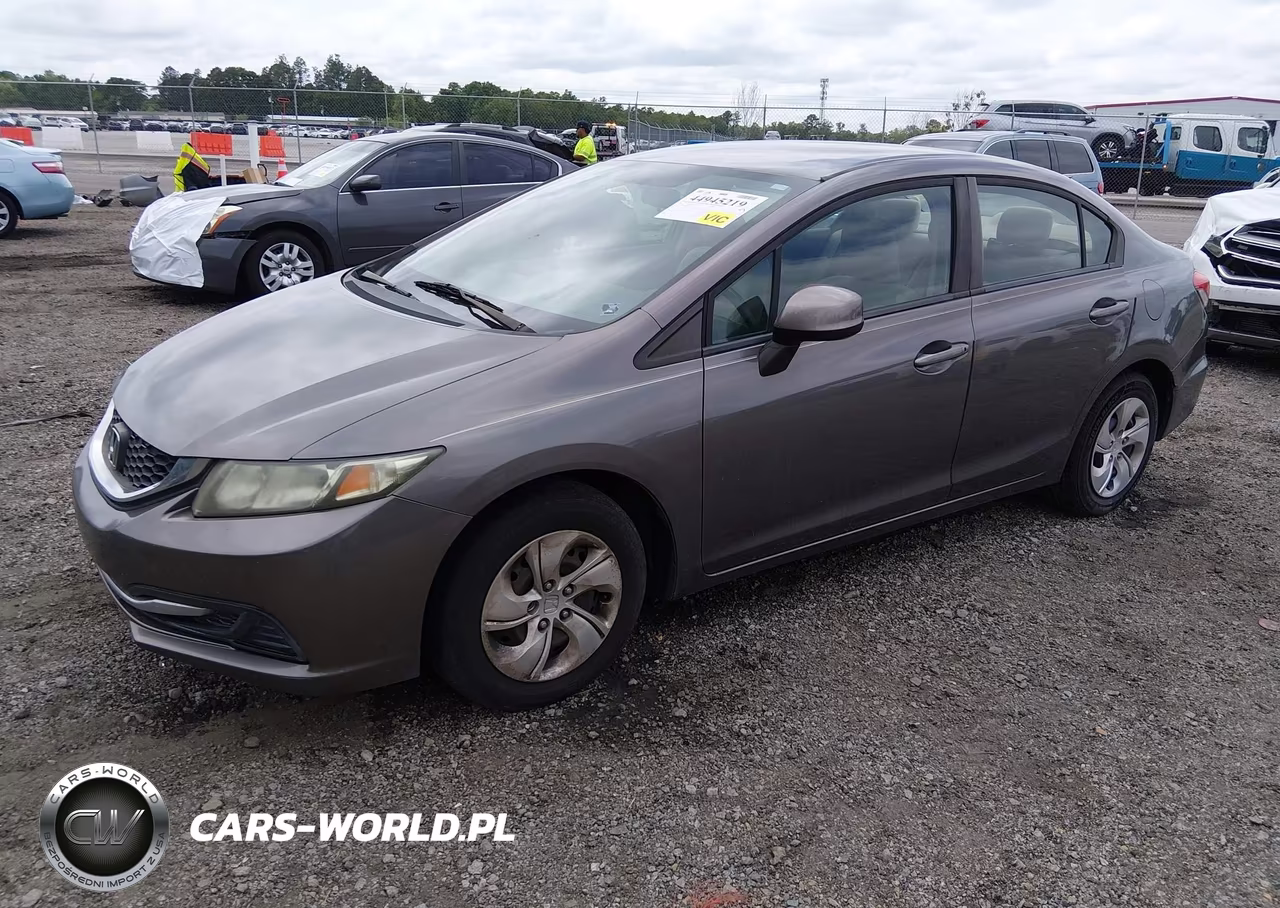 2013 Honda Civic Lx VIN:19XFB2F55DE037982 - 2