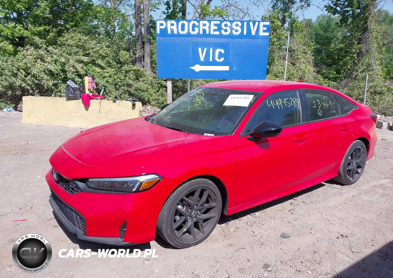 2025 Honda Civic Sport VIN:2HGFE2F58SH534695 - 2