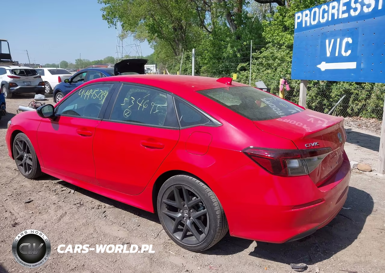 2025 Honda Civic Sport VIN:2HGFE2F58SH534695 - 3