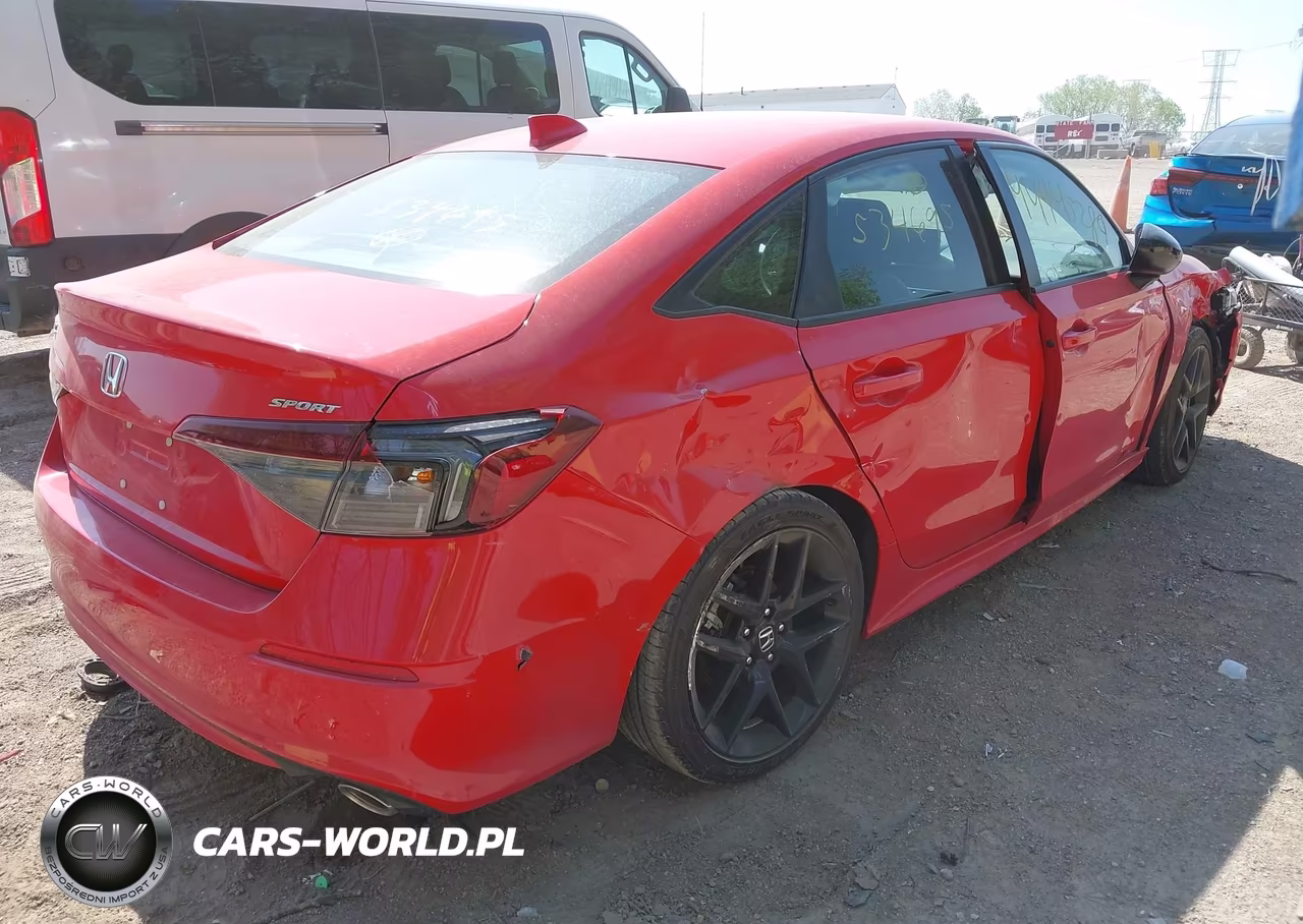 2025 Honda Civic Sport VIN:2HGFE2F58SH534695 - 4