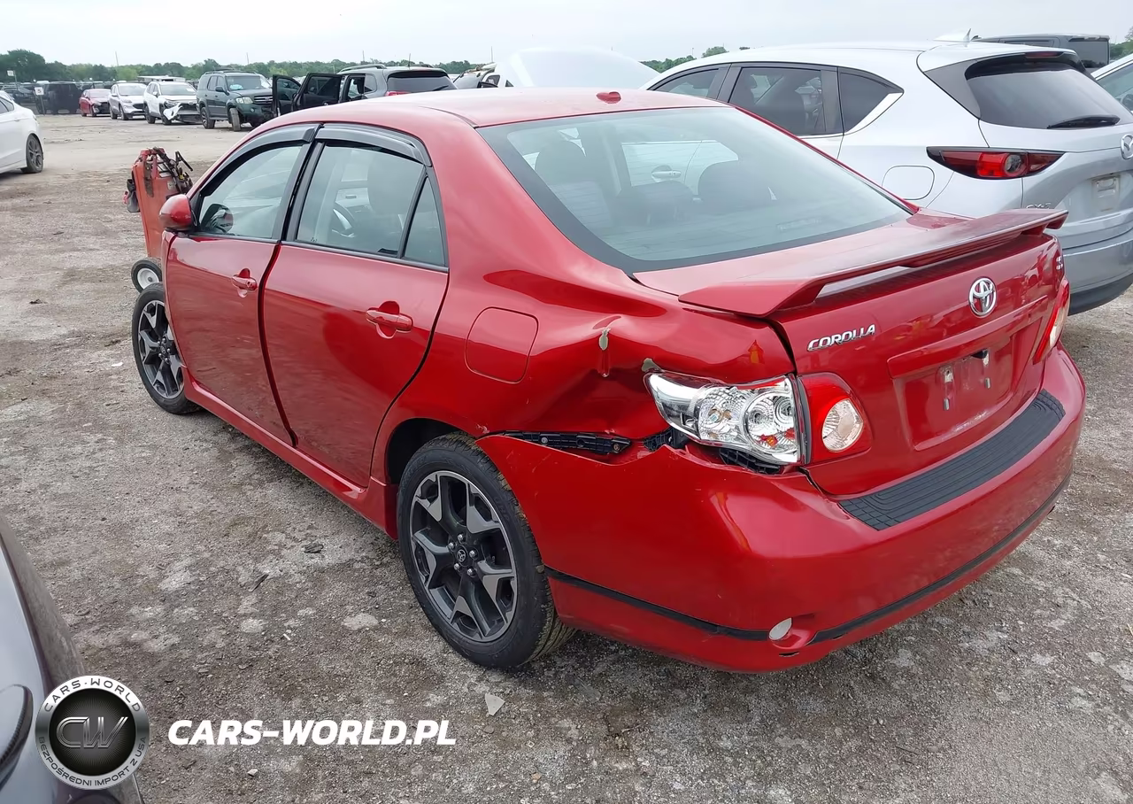 2009 Toyota Corolla Base VIN:1NXBU40E99Z141263 - 3