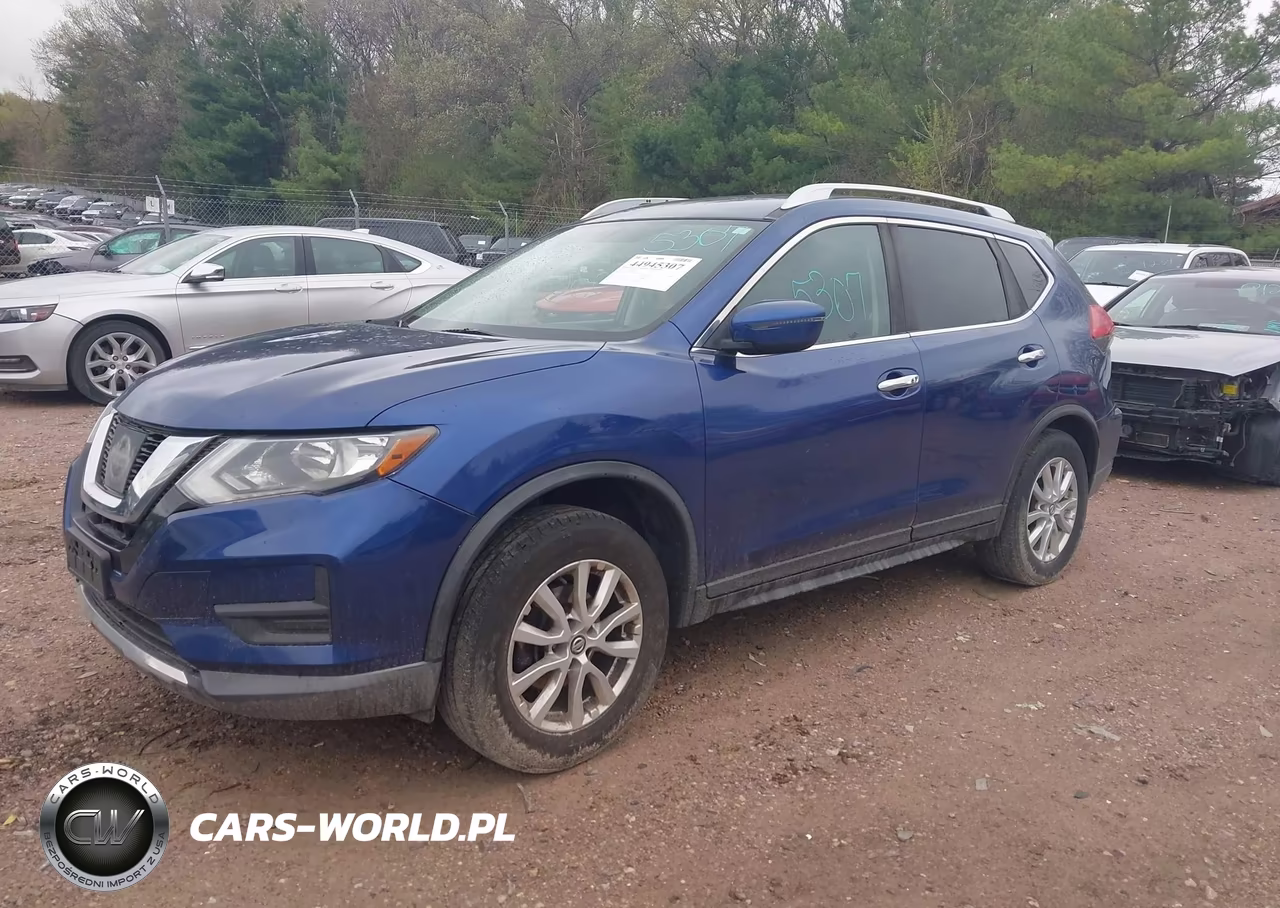 2017 Nissan Rogue Sv VIN:KNMAT2MVXHP580339 - 2