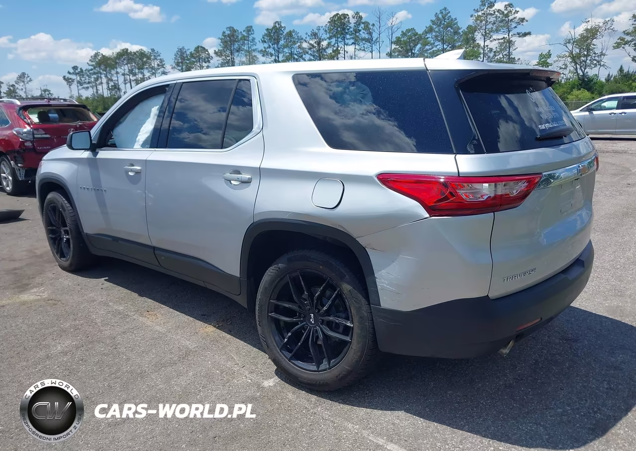 2021 Chevrolet Traverse Fwd Ls VIN:1GNERFKW3MJ253238 - 3
