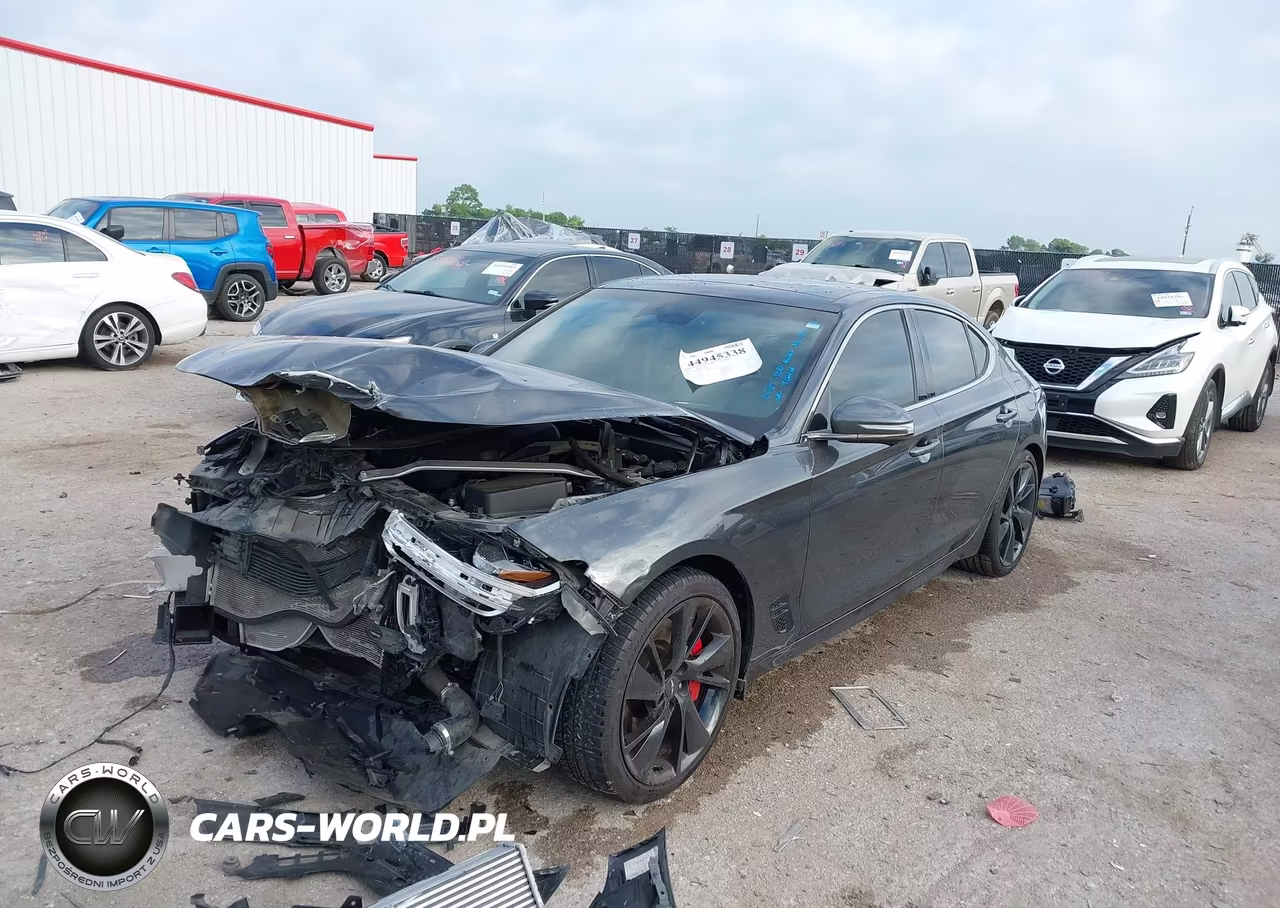 2022 Genesis G70 3.3T Rwd VIN:KMTG54TE7NU083250 - 2