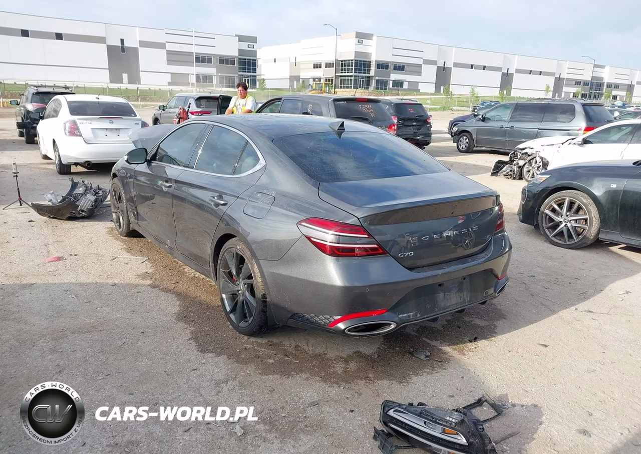 2022 Genesis G70 3.3T Rwd VIN:KMTG54TE7NU083250 - 3