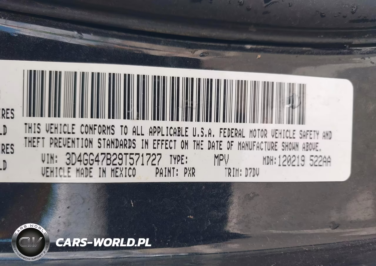 2009 Dodge Journey Se VIN:3D4GG47B29T571727 - 9