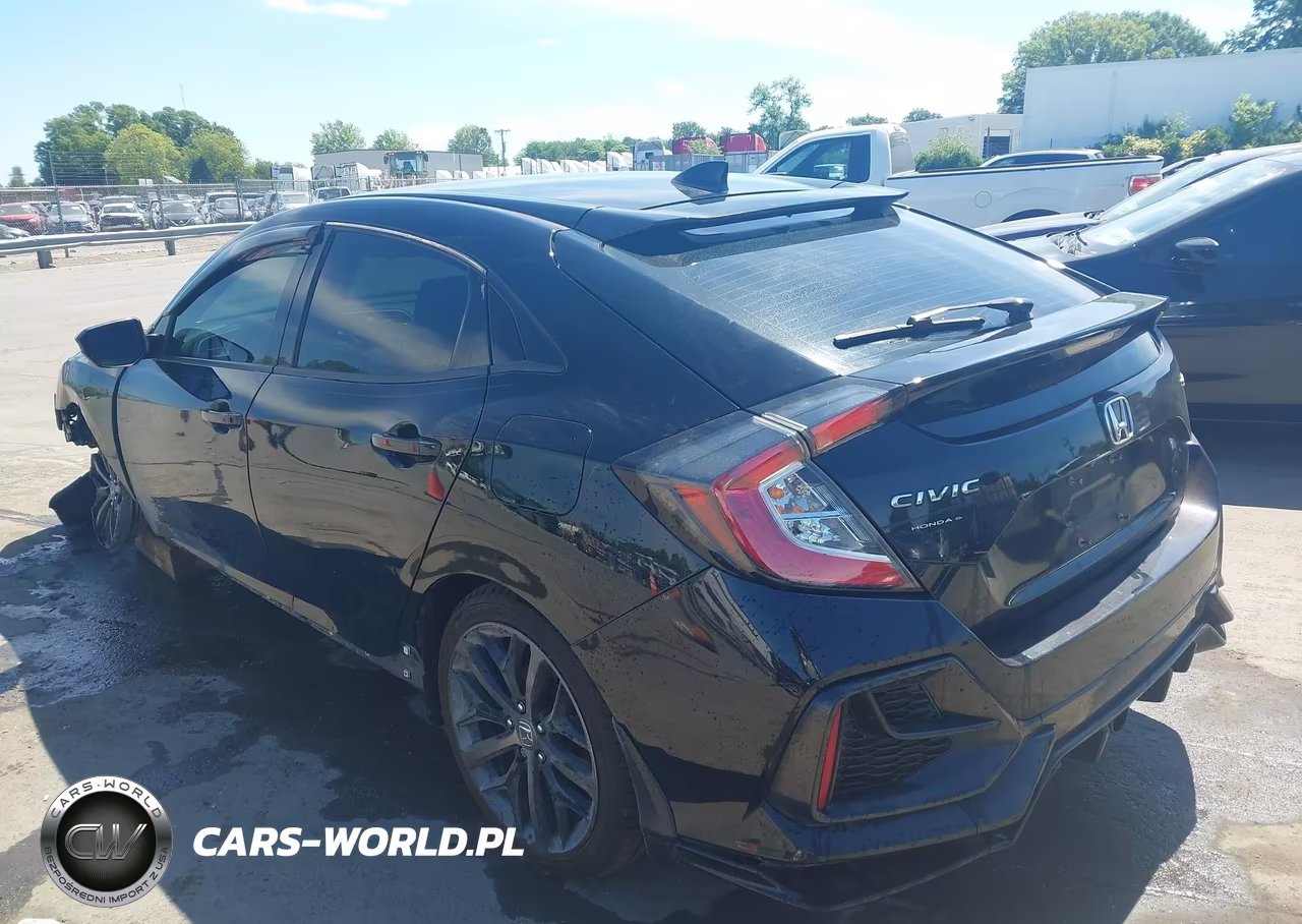 2021 Honda Civic Sport VIN:SHHFK7H43MU404842 - 3