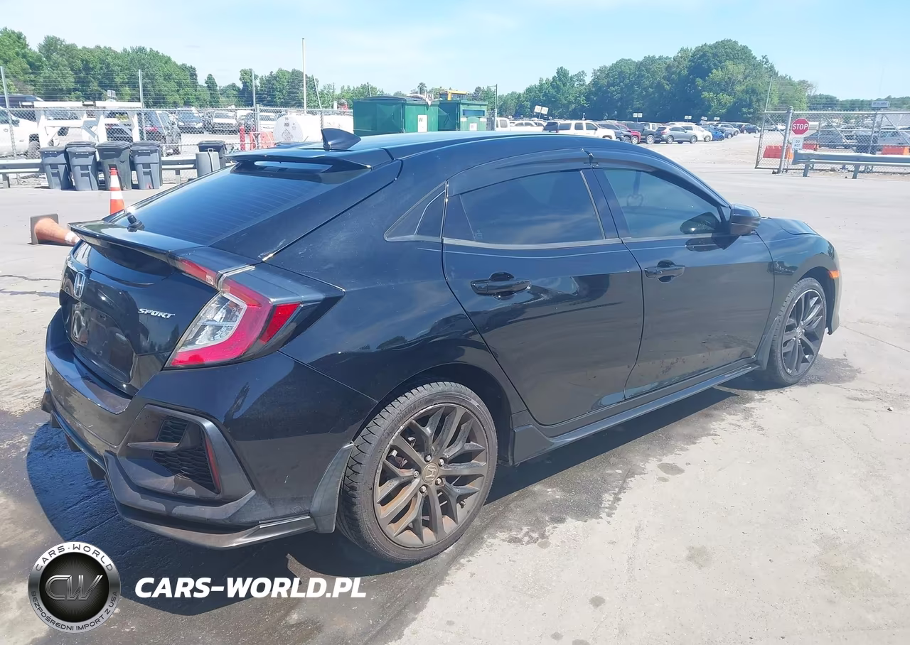 2021 Honda Civic Sport VIN:SHHFK7H43MU404842 - 4