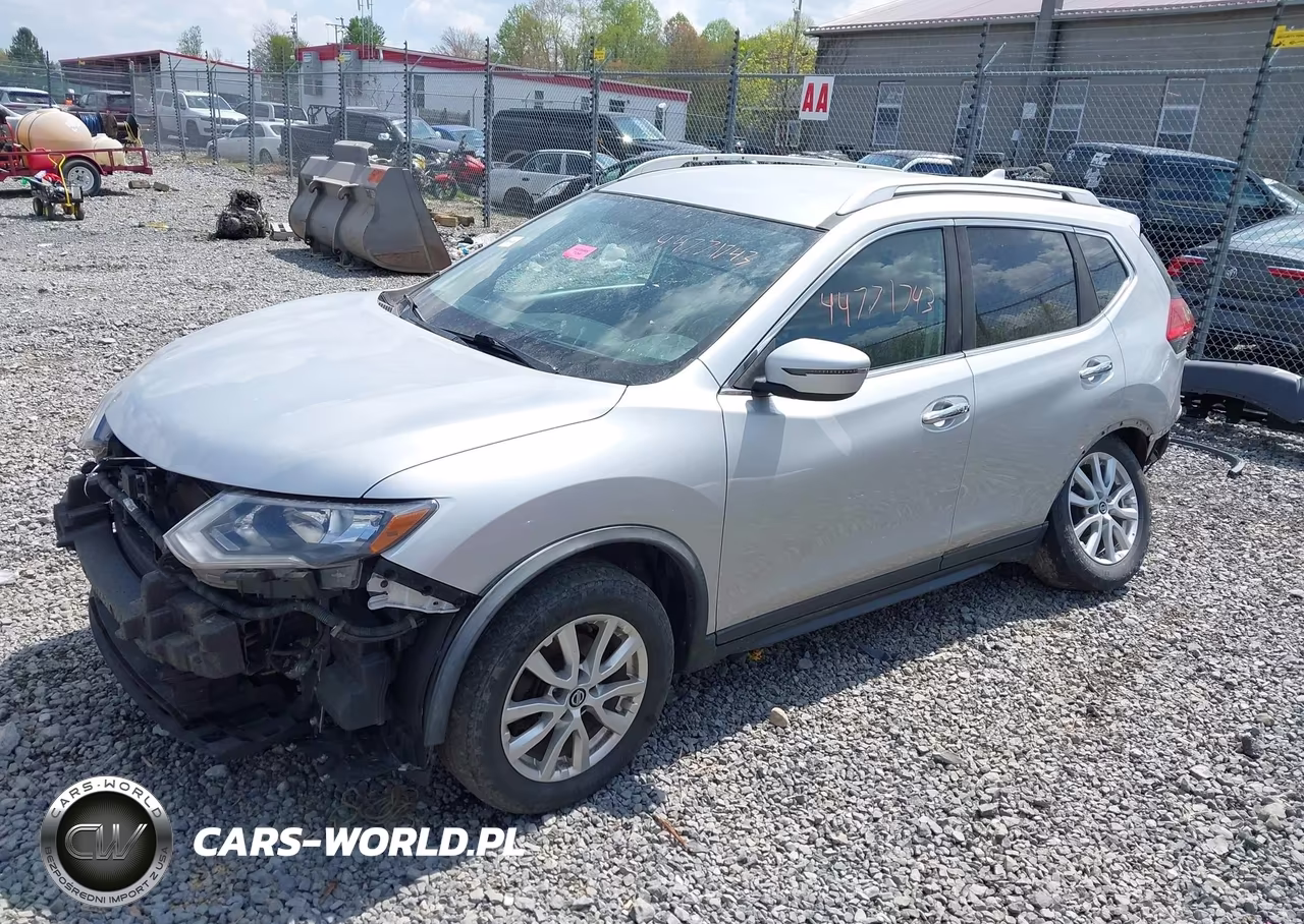 2017 Nissan Rogue Sv VIN:KNMAT2MV6HP608640 - 2