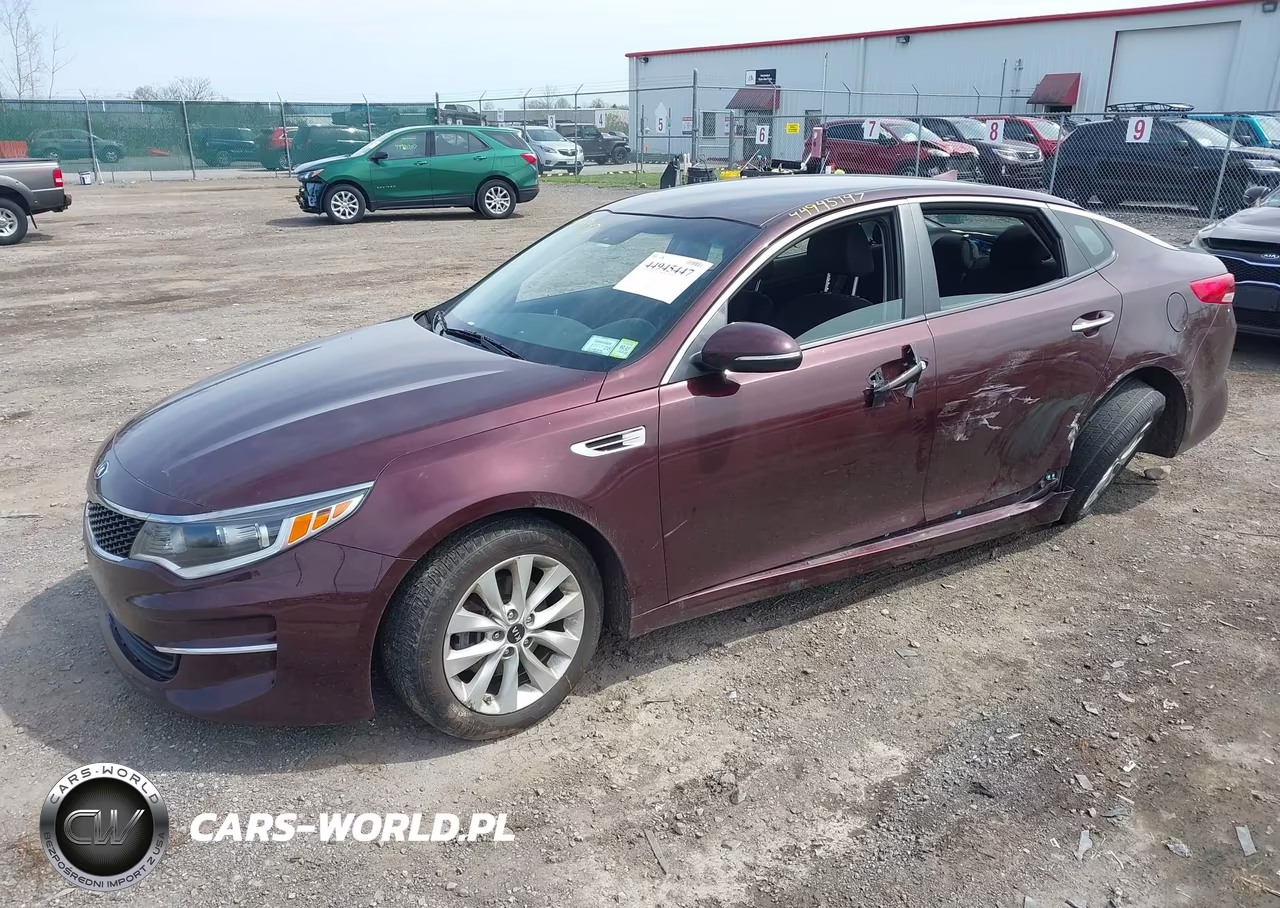 2018 Kia Optima Lx VIN:5XXGT4L38JG265977 - 2