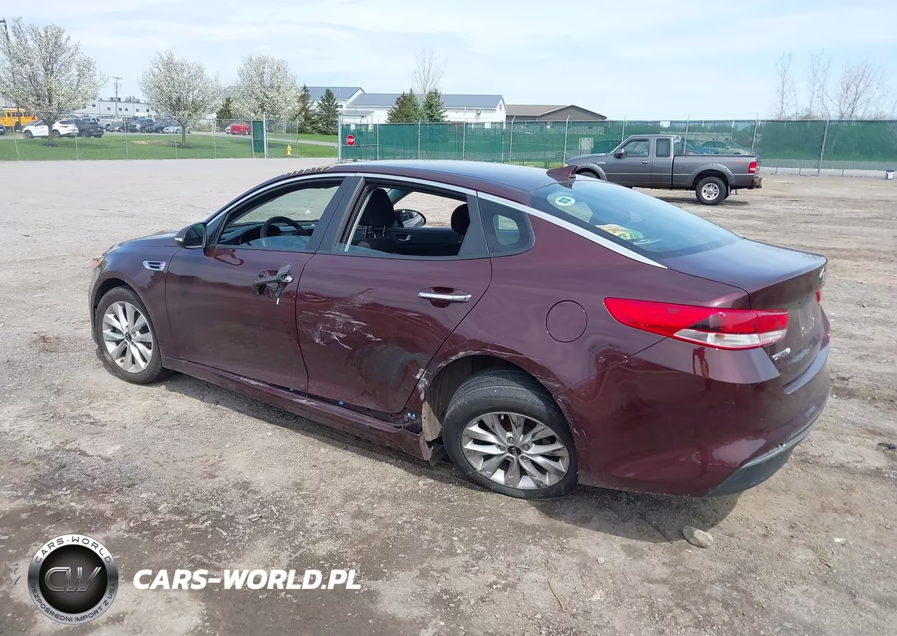 2018 Kia Optima Lx VIN:5XXGT4L38JG265977 - 3