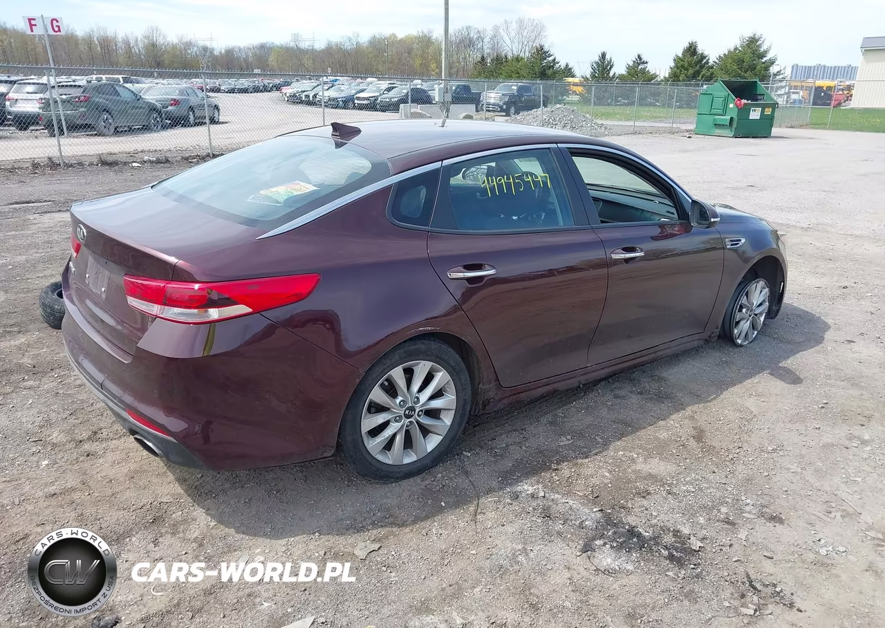 2018 Kia Optima Lx VIN:5XXGT4L38JG265977 - 4