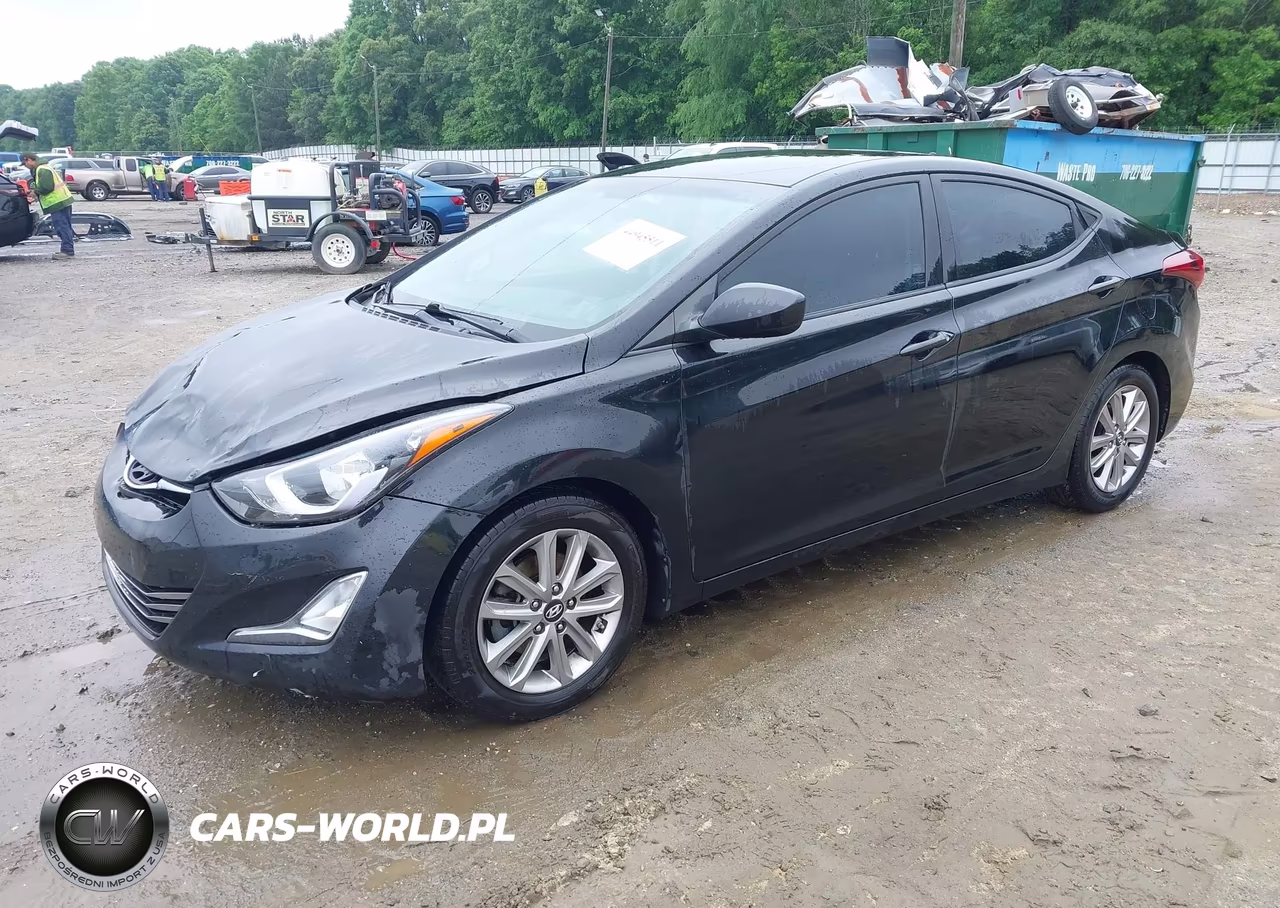 2015 Hyundai Elantra Se VIN:5NPDH4AE4FH571241 - 2