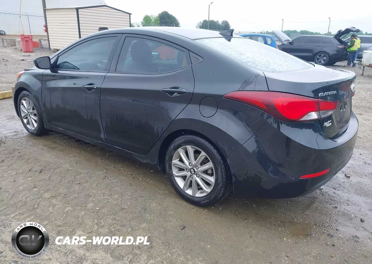 2015 Hyundai Elantra Se VIN:5NPDH4AE4FH571241 - 3