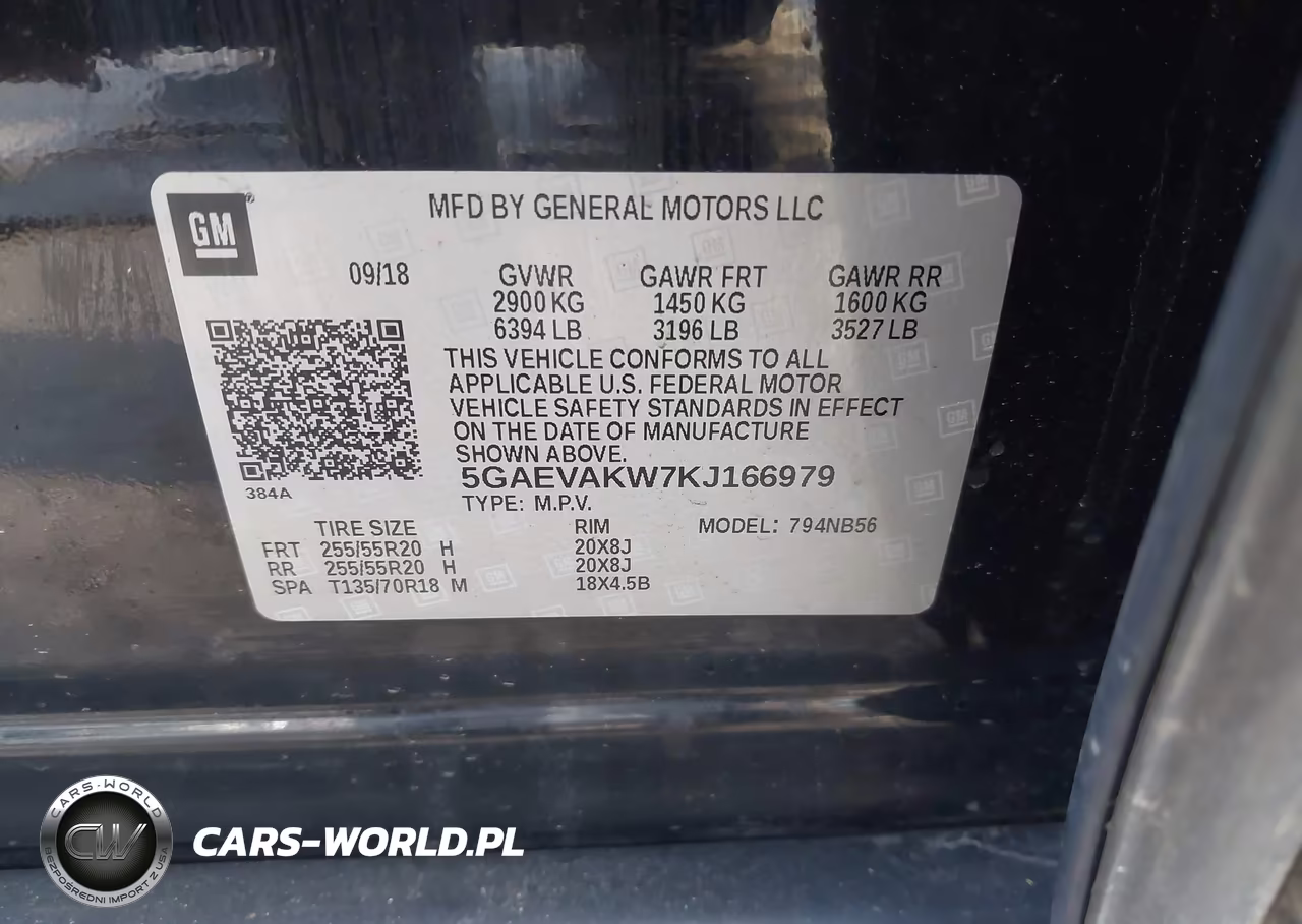 2019 Buick Enclave Awd Essence VIN:5GAEVAKW7KJ166979 - 9