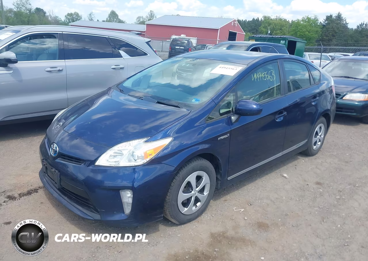 2013 Toyota Prius Two VIN:JTDKN3DU1D1725776 - 2