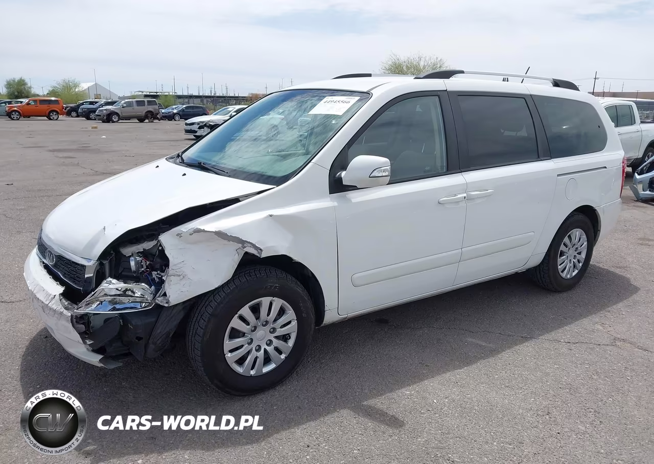 2012 Kia Sedona Lx VIN:KNDMG4C74C6443914 - 2