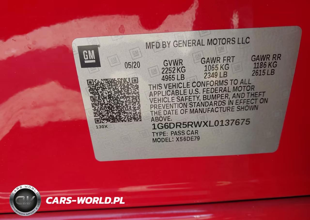 2020 Cadillac Ct5 V-Series VIN:1G6DR5RWXL0137675 - 9