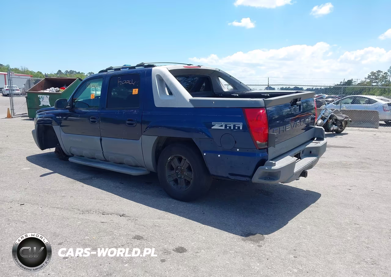 2002 Chevrolet Avalanche 1500 VIN:3GNEC13T52G301104 - 3