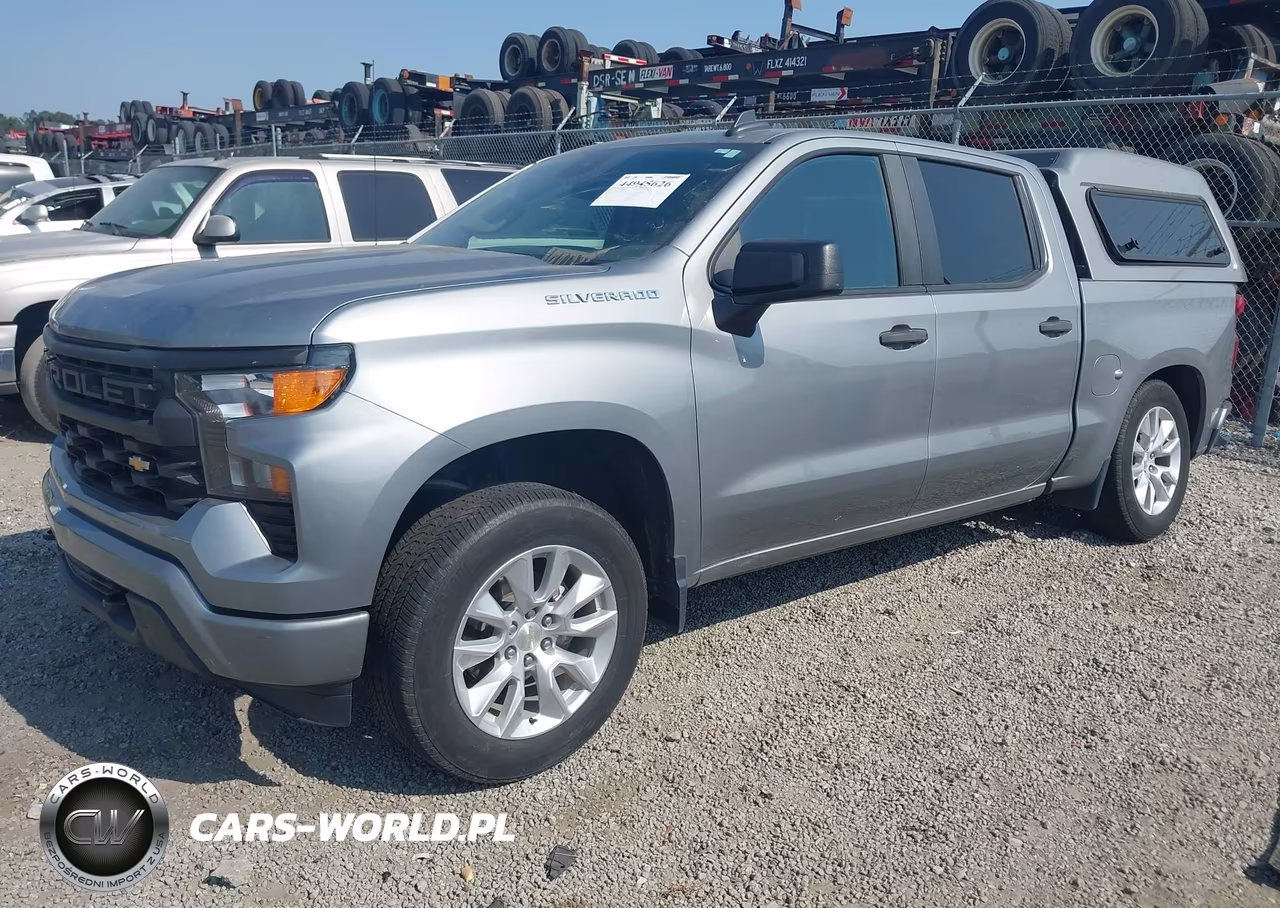 2023 Chevrolet Silverado 1500 2Wd Short Bed Custom VIN:3GCPABEK1PG184145 - 2