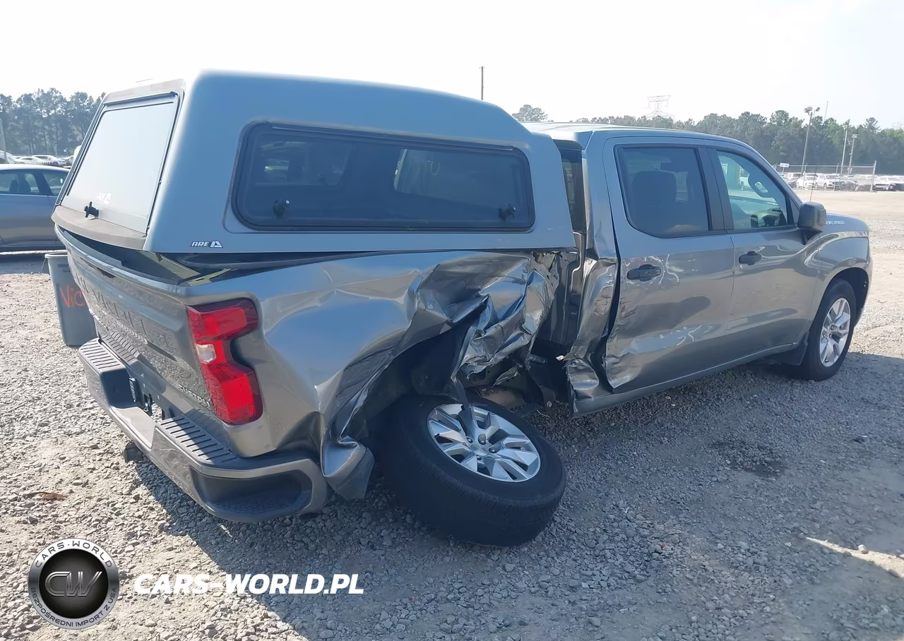 2023 Chevrolet Silverado 1500 2Wd Short Bed Custom VIN:3GCPABEK1PG184145 - 4