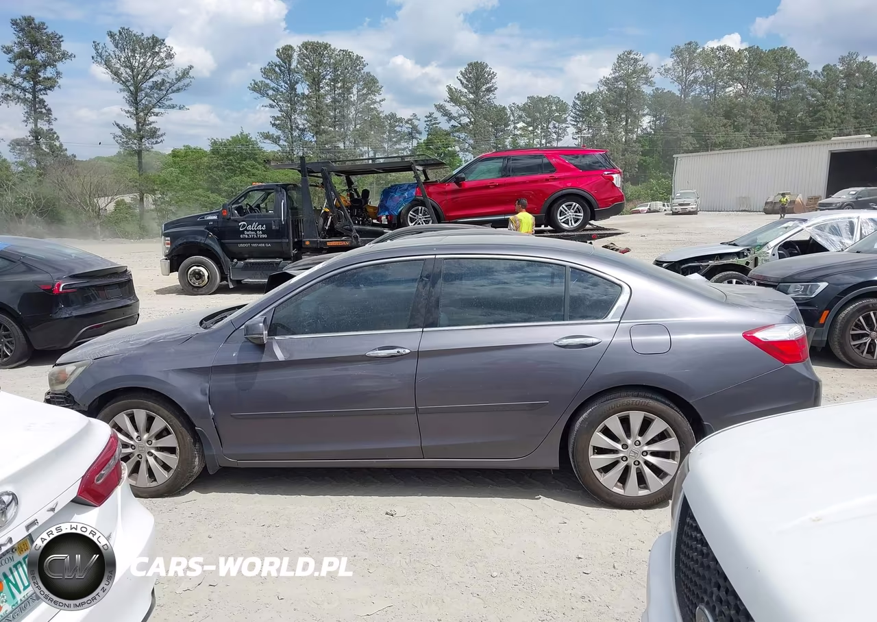 2014 Honda Accord Ex-L V-6 VIN:1HGCR3F81EA031567 - 14