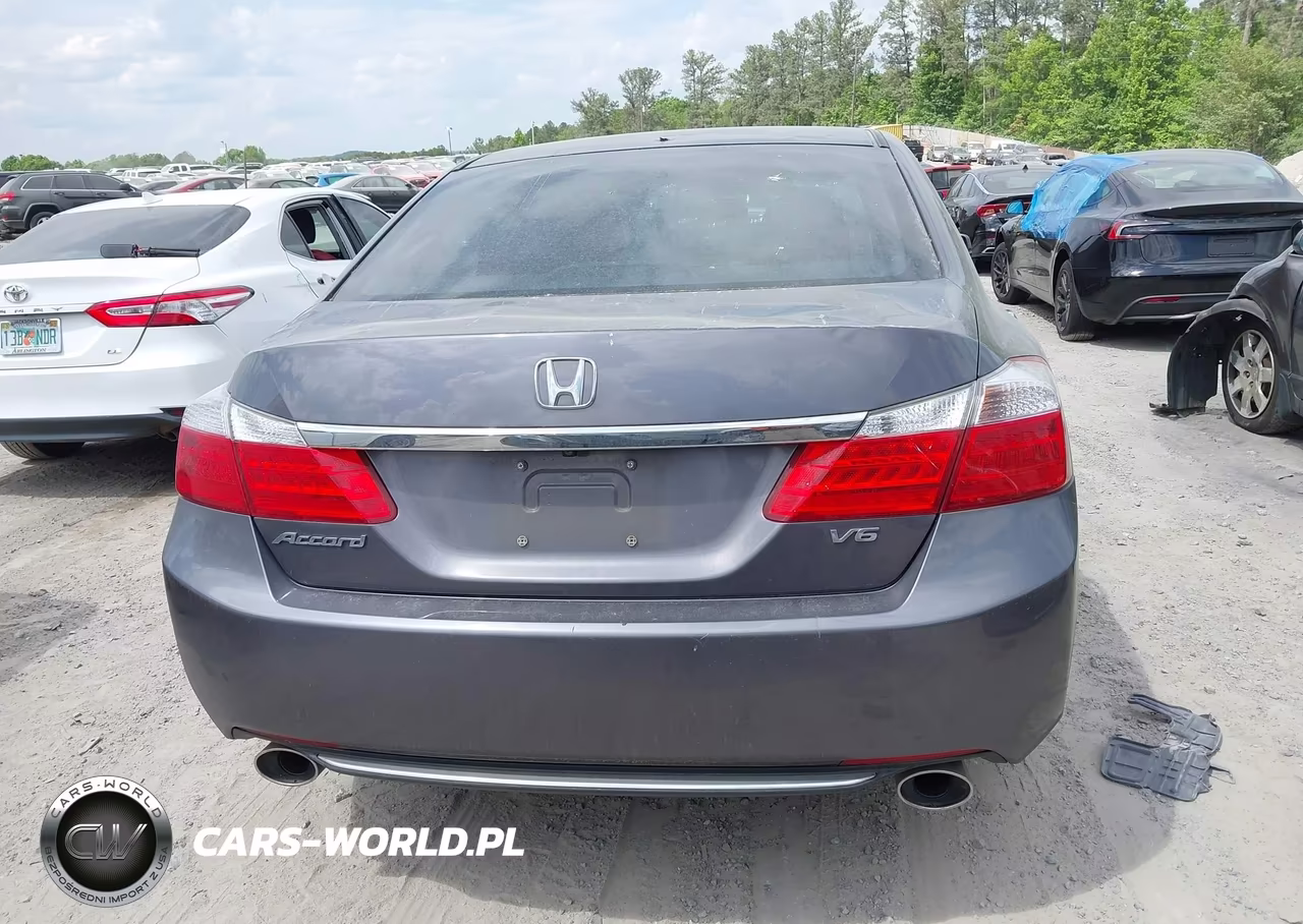2014 Honda Accord Ex-L V-6 VIN:1HGCR3F81EA031567 - 16