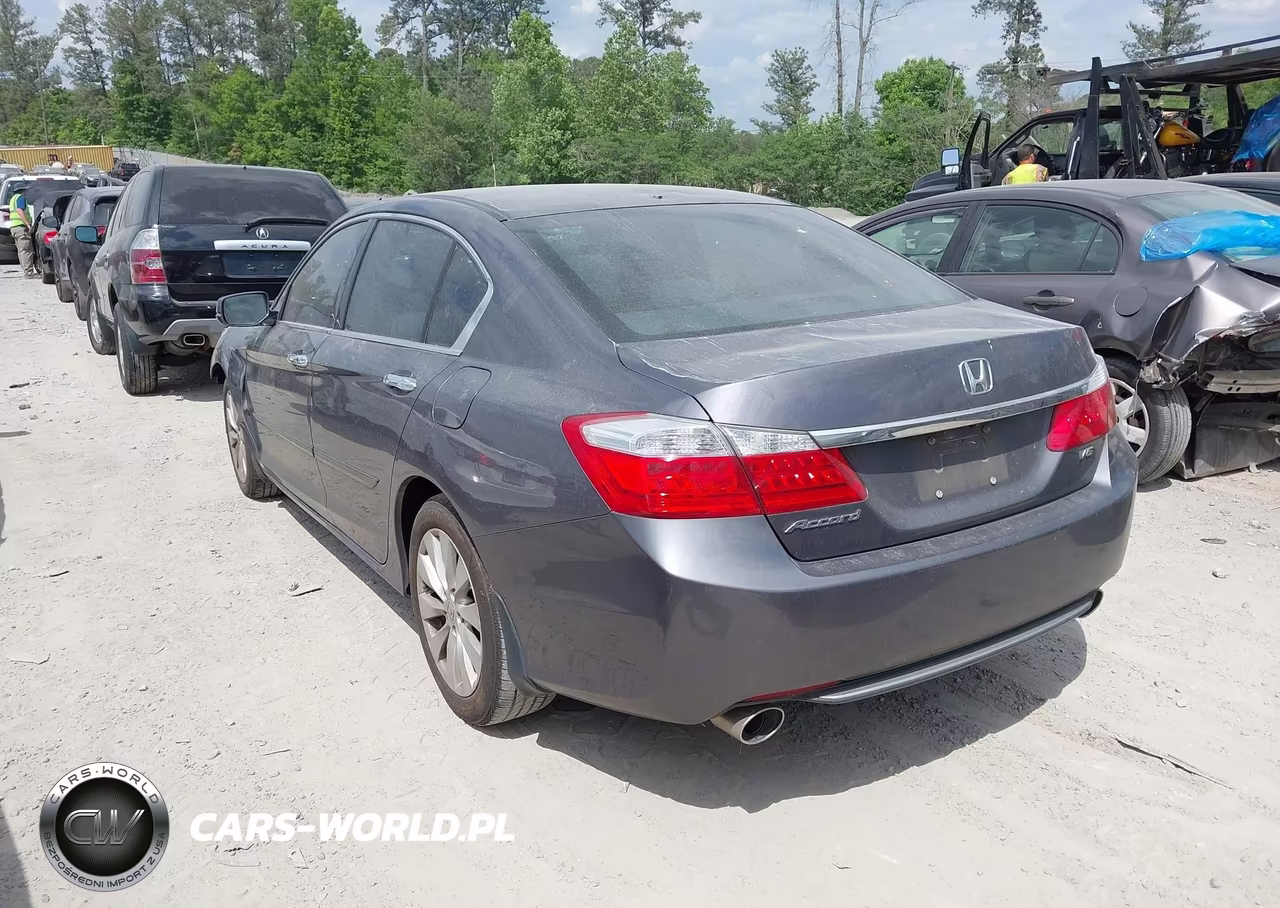 2014 Honda Accord Ex-L V-6 VIN:1HGCR3F81EA031567 - 3