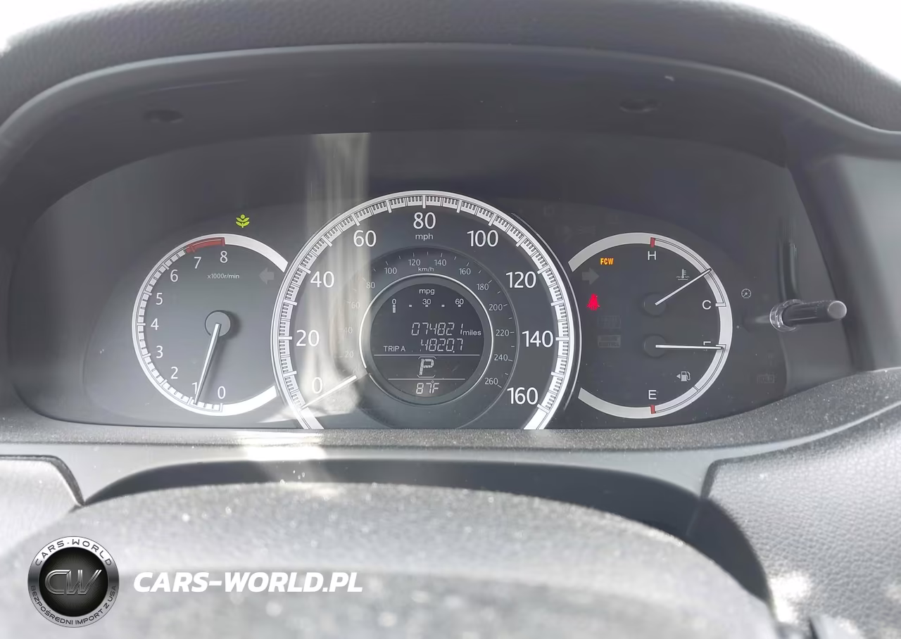 2014 Honda Accord Ex-L V-6 VIN:1HGCR3F81EA031567 - 7