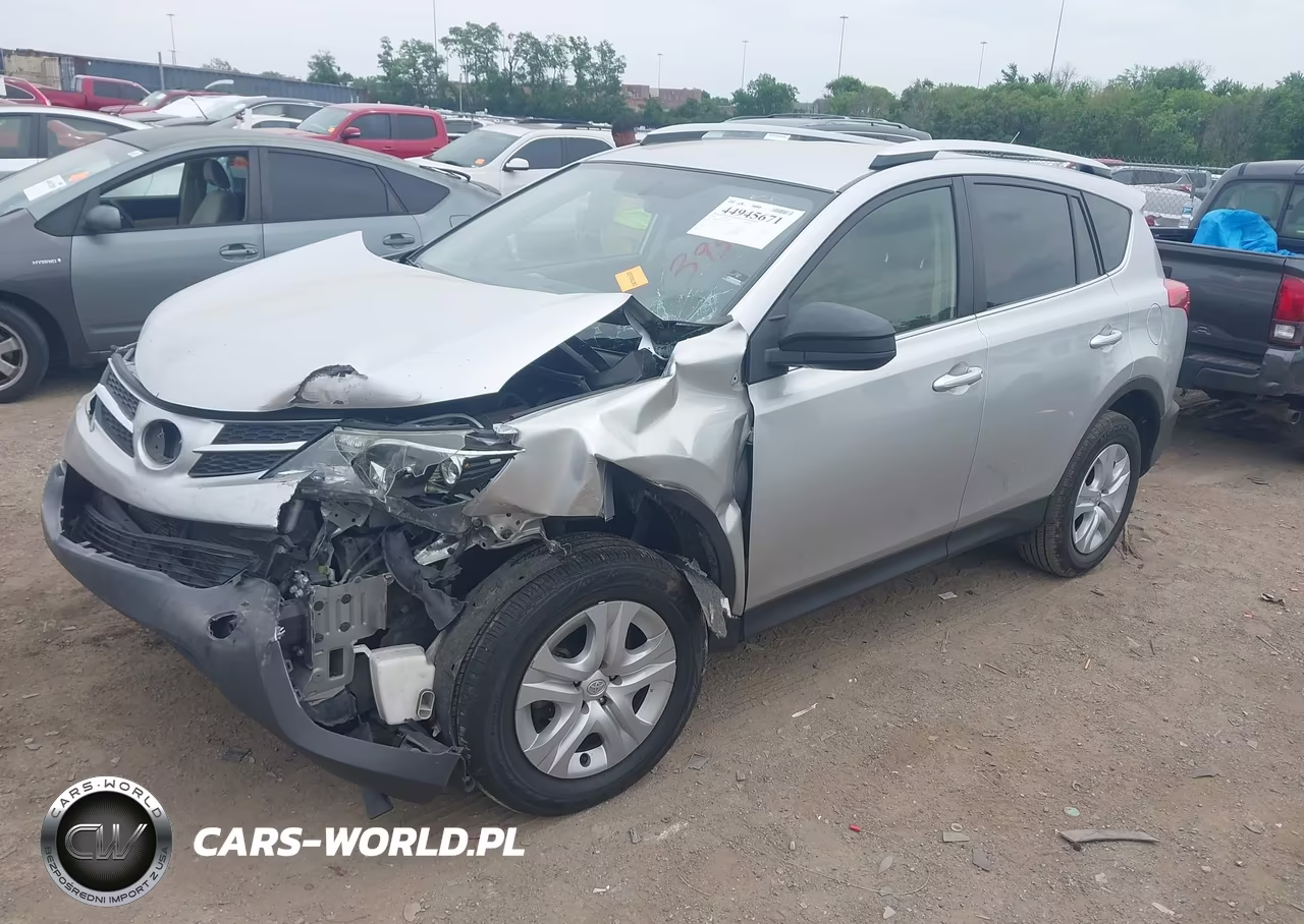 2014 Toyota Rav4 Le VIN:JTMZFREV7EJ023954 - 2