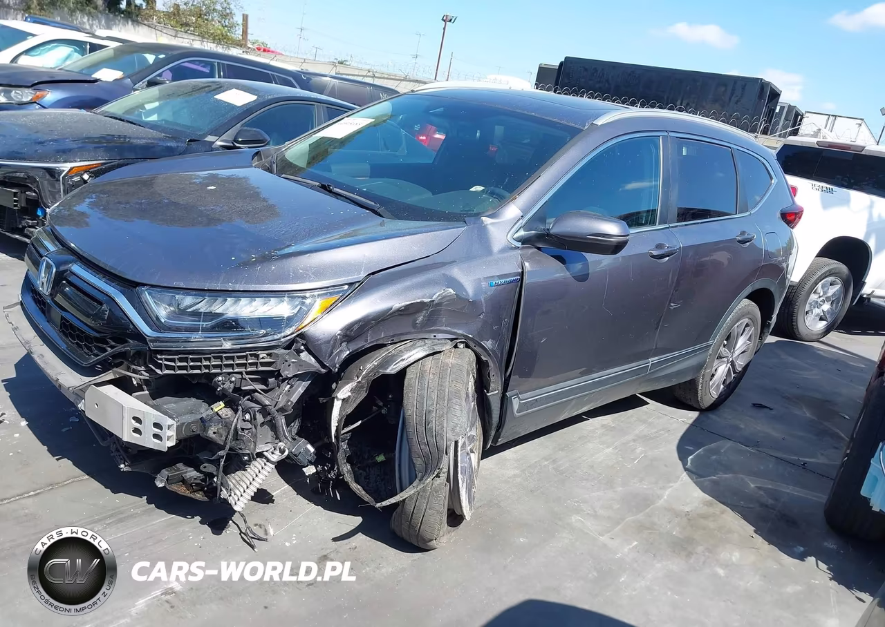 2022 Honda Cr-V Hybrid Touring VIN:5J6RT6H95NL000256 - 2