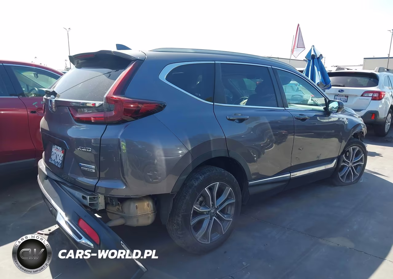 2022 Honda Cr-V Hybrid Touring VIN:5J6RT6H95NL000256 - 4