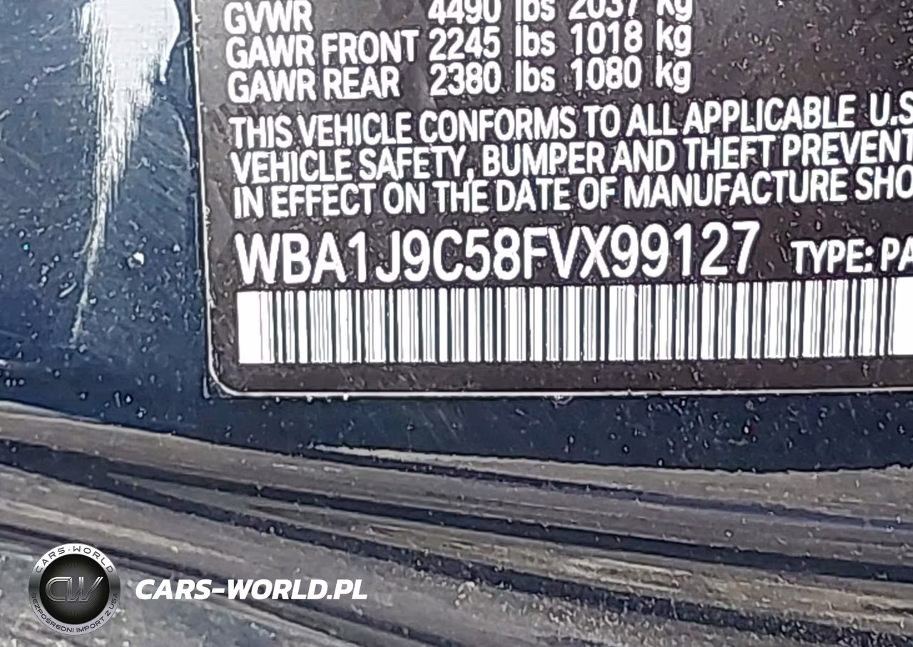 2015 BMW M235 xDrive VIN:WBA1J9C58FVX99127 - 9