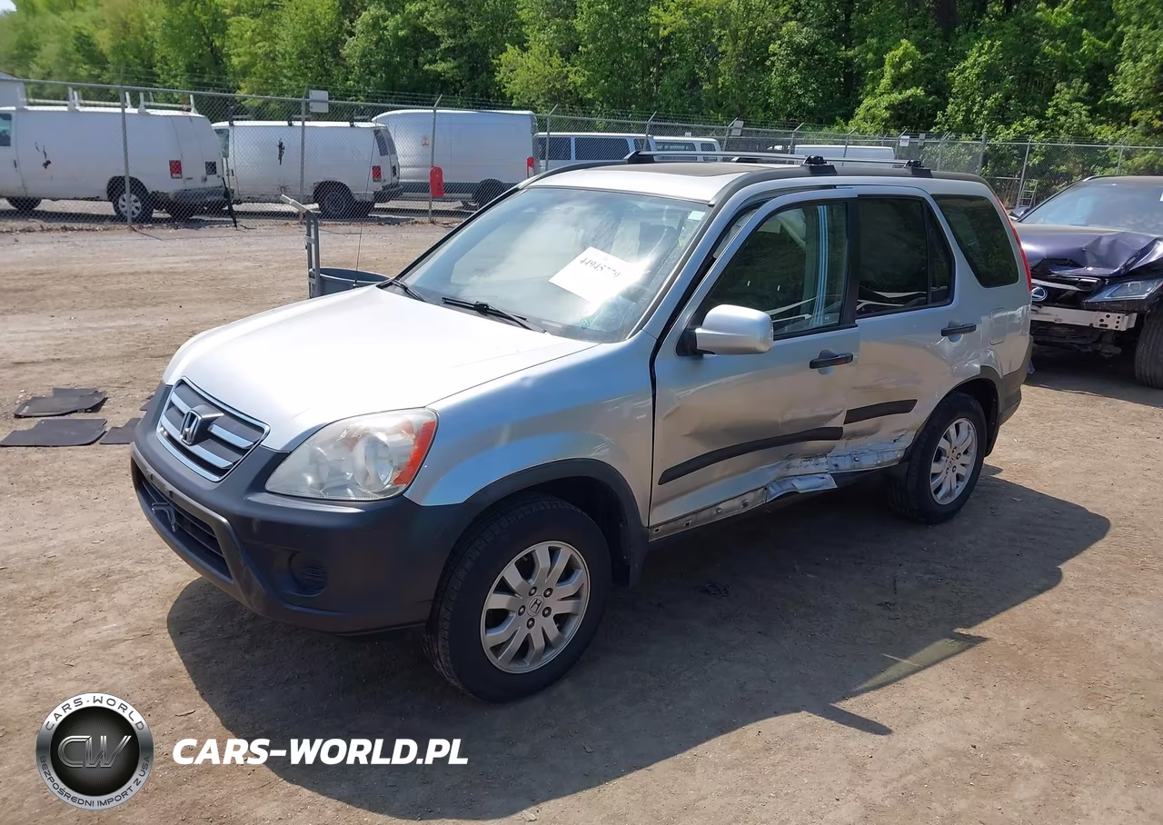 2006 Honda Cr-V Ex VIN:SHSRD78836U433894 - 2