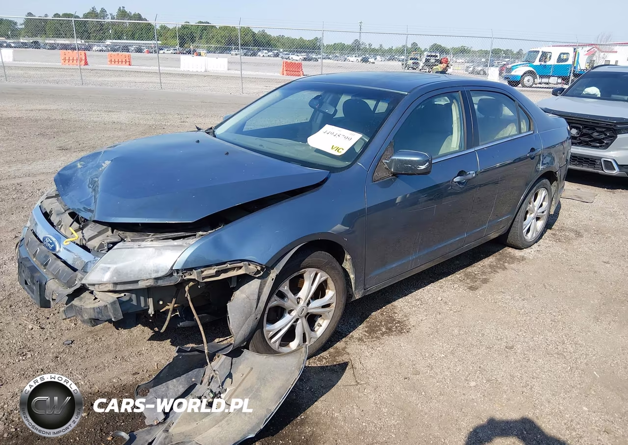 2012 Ford Fusion Se VIN:3FAHP0HA6CR209474 - 2