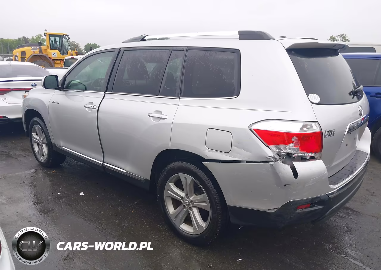 2013 Toyota Highlander Limited V6 VIN:5TDDK3EH5DS191851 - 3
