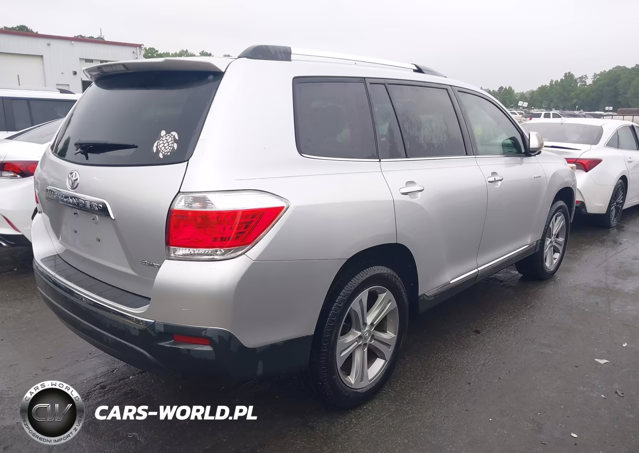 2013 Toyota Highlander Limited V6 VIN:5TDDK3EH5DS191851 - 4