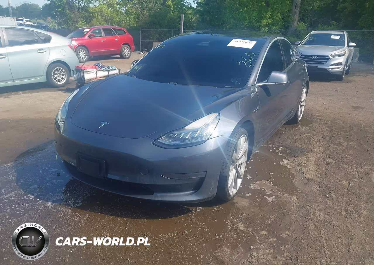 2019 Tesla Model 3 Long Range-Performance VIN:5YJ3E1EB7KF477883 - 2