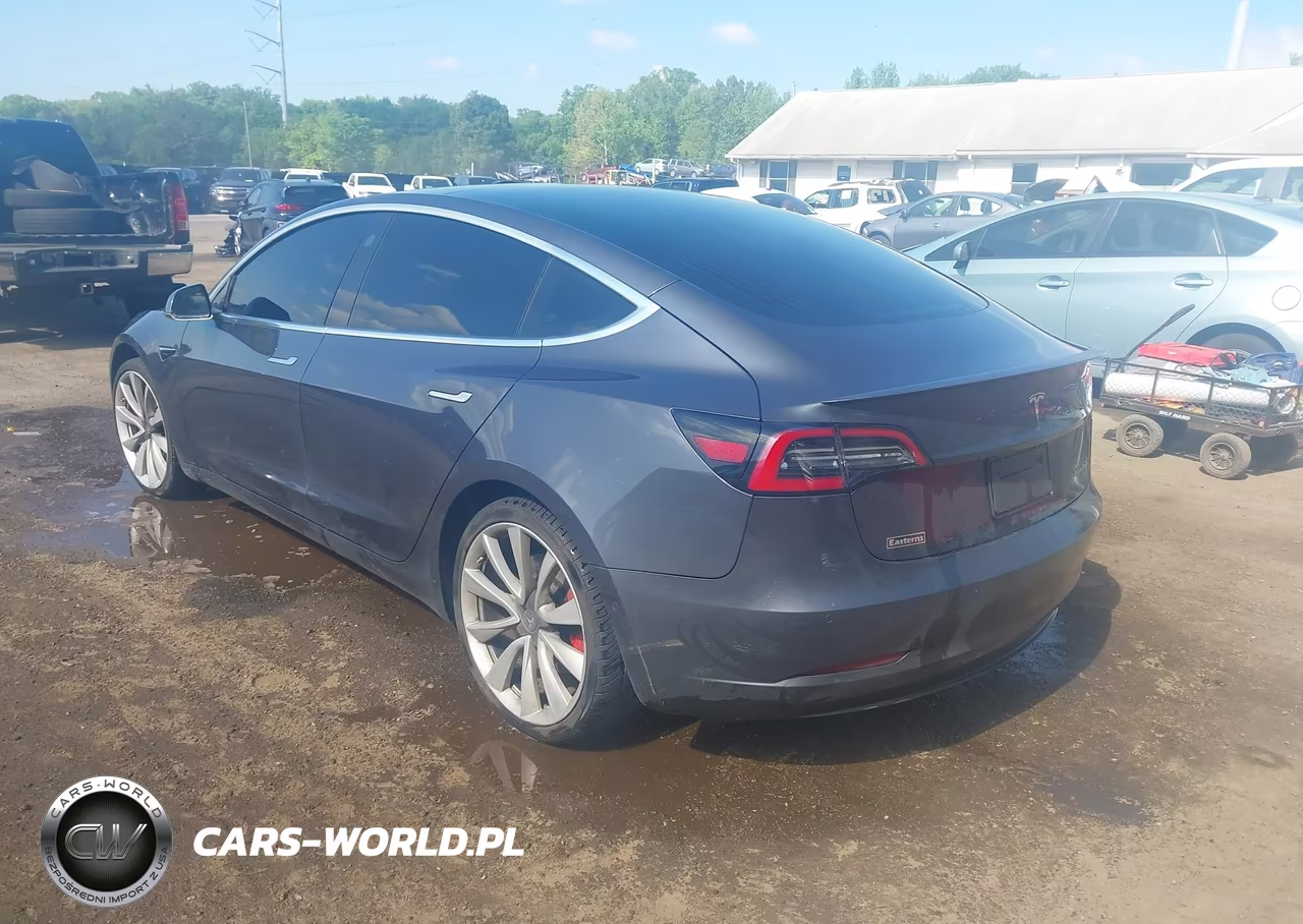 2019 Tesla Model 3 Long Range-Performance VIN:5YJ3E1EB7KF477883 - 3