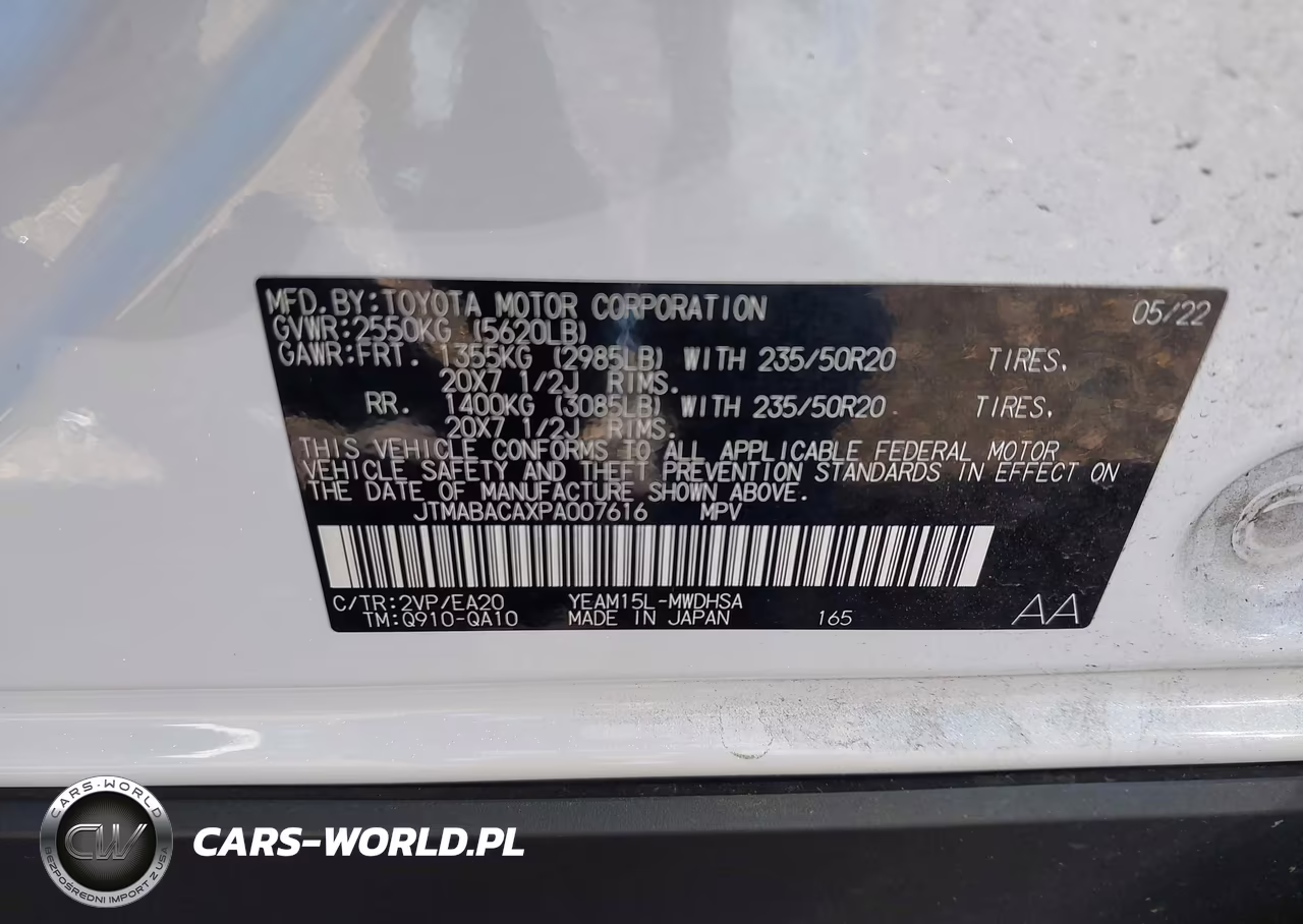 2023 Toyota Bz4X Limited VIN:JTMABACAXPA007616 - 9