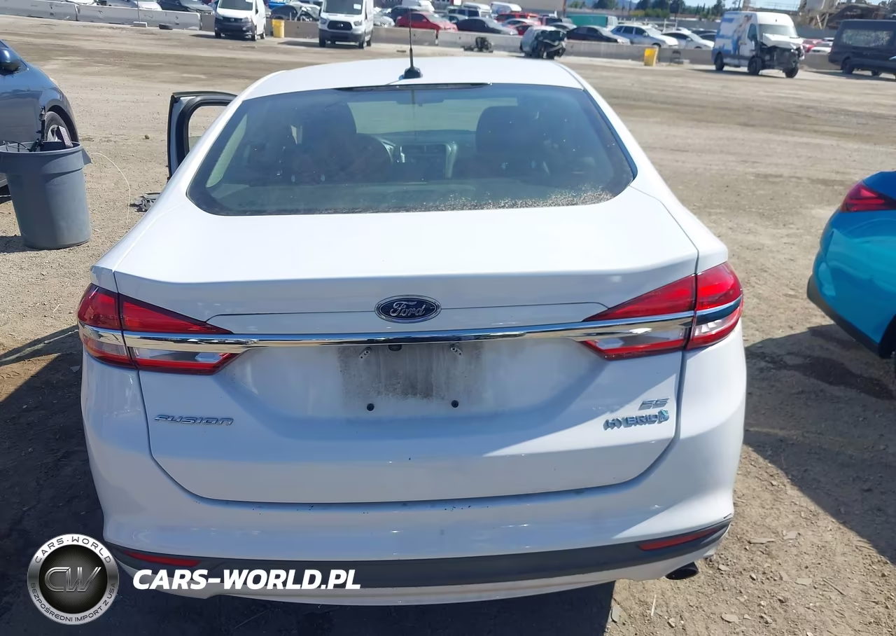 2017 Ford Fusion Hybrid Se VIN:3FA6P0LU8HR295323 - 15
