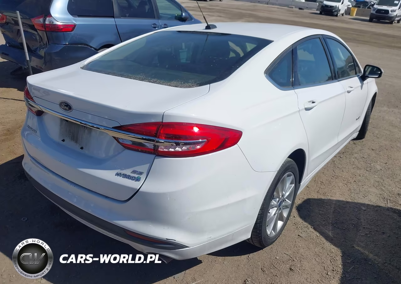 2017 Ford Fusion Hybrid Se VIN:3FA6P0LU8HR295323 - 4