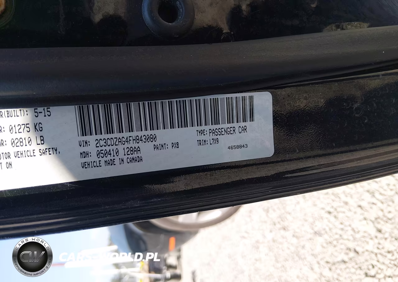 2015 Dodge Challenger Sxt VIN:2C3CDZAG4FH843080 - 9