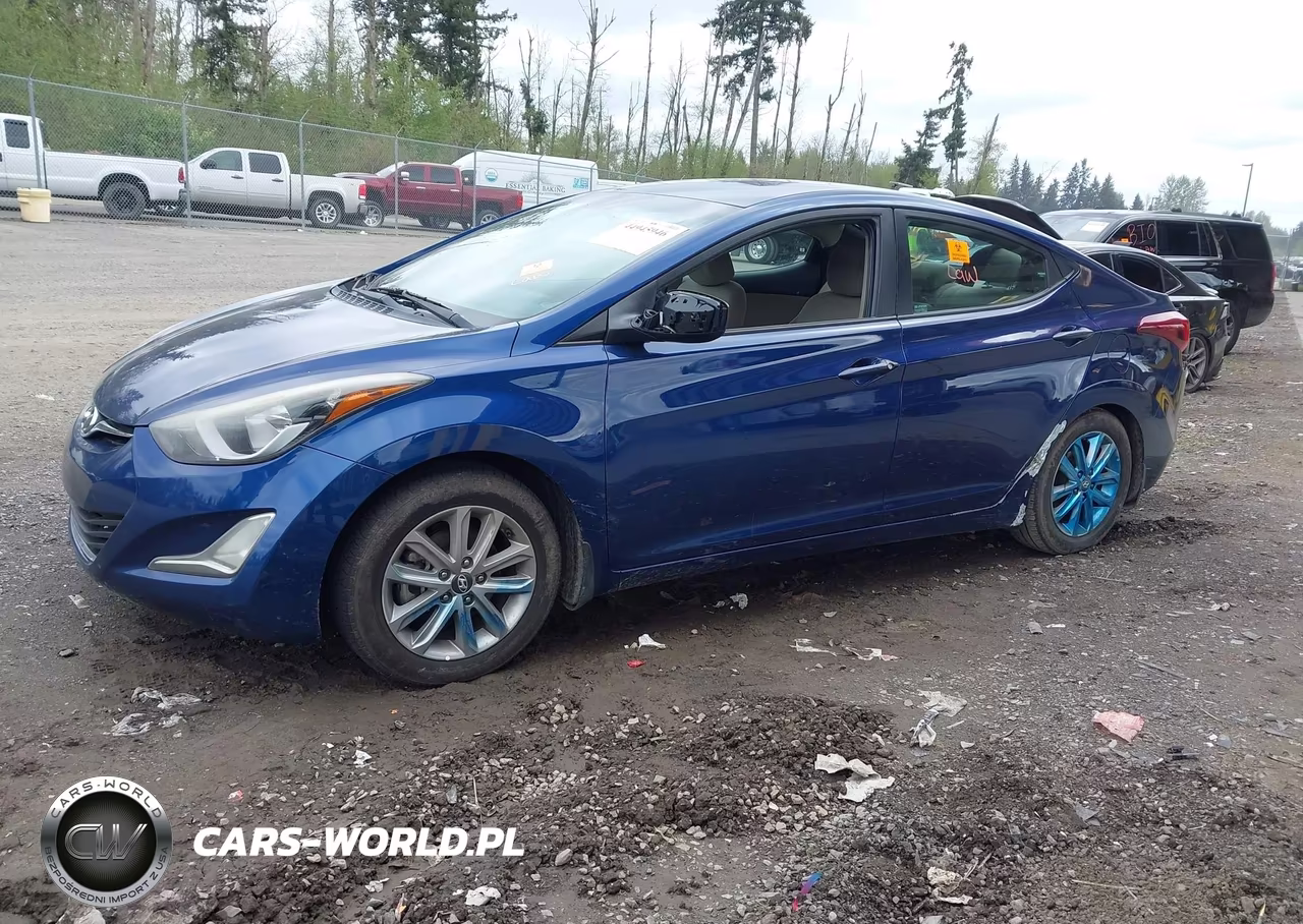 2015 Hyundai Elantra Se VIN:5NPDH4AE1FH585839 - 2