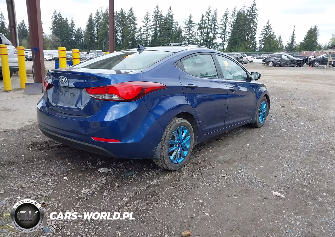 2015 Hyundai Elantra Se VIN:5NPDH4AE1FH585839 - 4