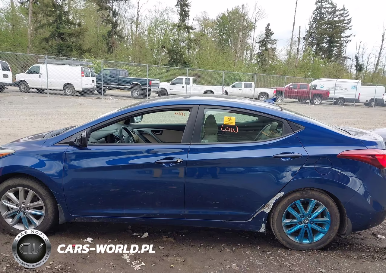 2015 Hyundai Elantra Se VIN:5NPDH4AE1FH585839 - 6