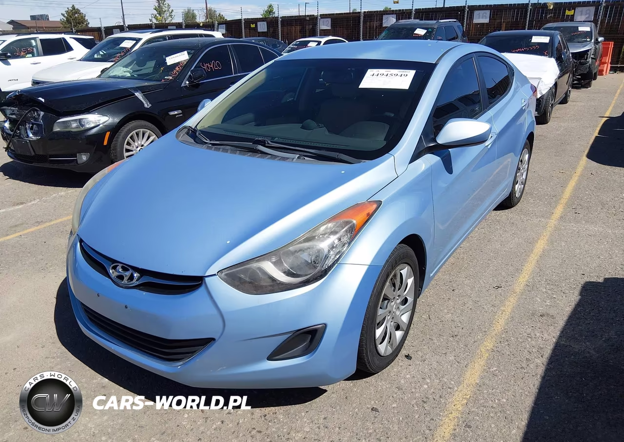 2012 Hyundai Elantra Gls (Ulsan Plant) VIN:KMHDH4AE5CU230525 - 2
